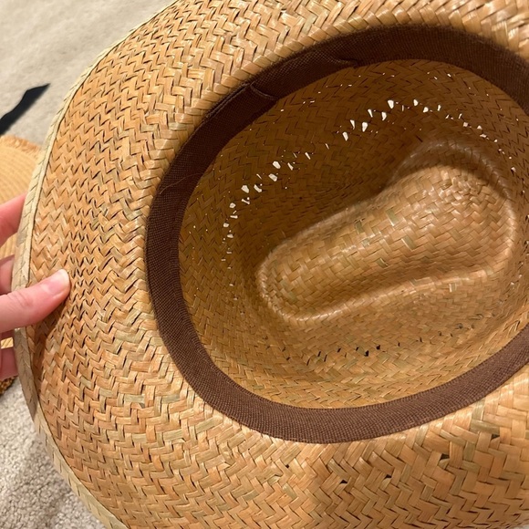 Woven Hat with Black Band - Picture 7 of 8